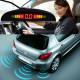 Парктронік автомобільний PAssistant на 4 датчики + LCD монітор. Датчики Чорного кольору, Парктронік автомобільний PAssistant на 4 датчики + LCD монітор. Датчики Чорного кольору,
