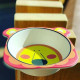 Children's deep plate Lion cub bamboo fiber 9469 Children's deep plate Lion cub bamboo fiber 9469