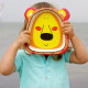 Children's deep plate Lion cub bamboo fiber 9469 Children's deep plate Lion cub bamboo fiber 9469