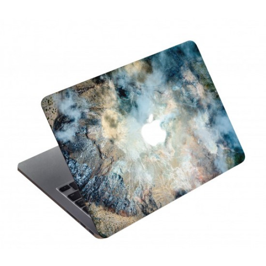 Синяя мраморная накладка для MacBook Air 13 Синяя мраморная накладка для MacBook Air 13