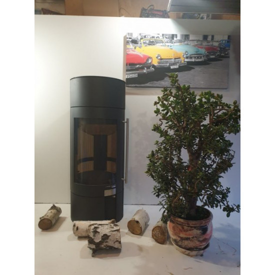 Печь на дровах Haas+Sohn Ovalis Piccolo, черная Печь на дровах Haas+Sohn Ovalis Piccolo, черная