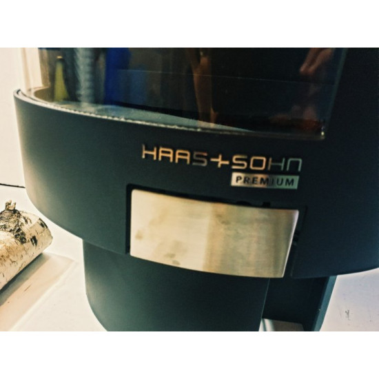 Печь на дровах Haas+Sohn Ovalis Piccolo, черная Печь на дровах Haas+Sohn Ovalis Piccolo, черная