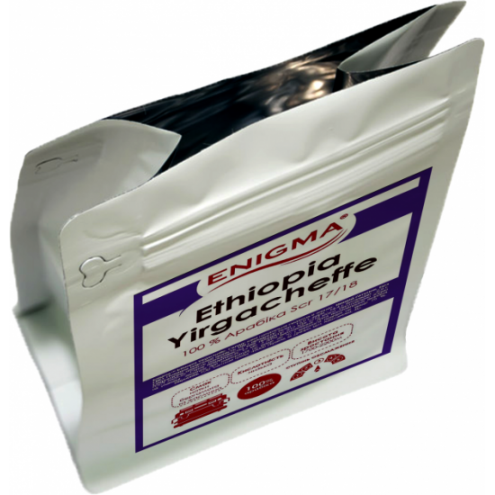 Кофе в зернах Enigma Ethiopia Yirgacheffe Grade 1 Specialty 1 кг (4000000000014) Кофе в зернах Enigma Ethiopia Yirgacheffe Grade 1 Specialty 1 кг (4000000000014)