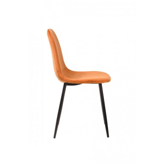 Chair Vetro Mebel M-10 Mustard velvet (M-10- gorchitsa velvet) Chair Vetro Mebel M-10 Mustard velvet (M-10- gorchitsa velvet)