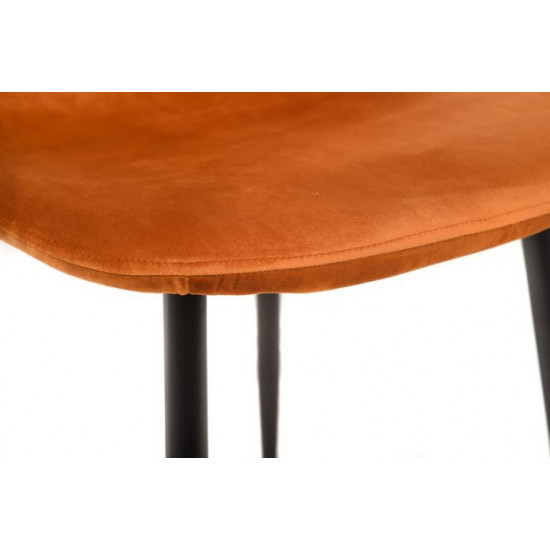 Chair Vetro Mebel M-10 Mustard velvet (M-10- gorchitsa velvet) Chair Vetro Mebel M-10 Mustard velvet (M-10- gorchitsa velvet)