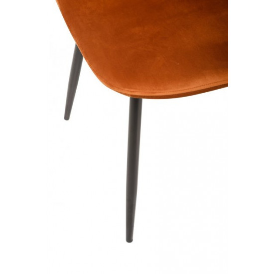 Chair Vetro Mebel M-10 Mustard velvet (M-10- gorchitsa velvet) Chair Vetro Mebel M-10 Mustard velvet (M-10- gorchitsa velvet)