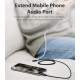 Cable Vention Audio 3.5 mm M - 3.5 mm F, 1m, Black (BHBBF) Cable Vention Audio 3.5 mm M - 3.5 mm F, 1m, Black (BHBBF)