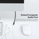 Cable Vention Audio 3.5 mm M - 3.5 mm F, 1m, Black (BHBBF) Cable Vention Audio 3.5 mm M - 3.5 mm F, 1m, Black (BHBBF)
