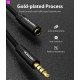Cable Vention Audio 3.5 mm M - 3.5 mm F, 1m, Black (BHBBF) Cable Vention Audio 3.5 mm M - 3.5 mm F, 1m, Black (BHBBF)