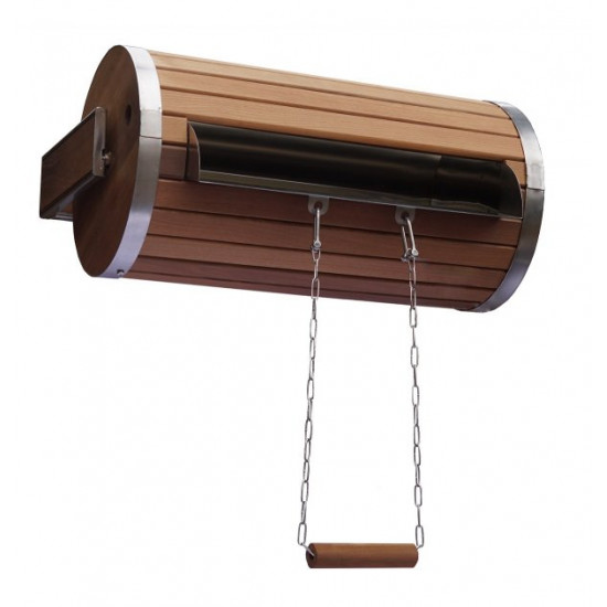 Waterfall-cylinder Tesli 18 l. made of thermowood and stainless insert Waterfall-cylinder Tesli 18 l. made of thermowood and stainless insert