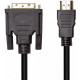 Видеокабель PowerPlant HDMI (M) - DVI (M) 1.8 м (CA912568) Видеокабель PowerPlant HDMI (M) - DVI (M) 1.8 м (CA912568)