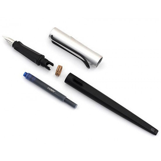 Чорнильна ручка Lamy Joy матова чорна/хром перо 1,1 мм Чорнильна ручка Lamy Joy матова чорна/хром перо 1,1 мм
