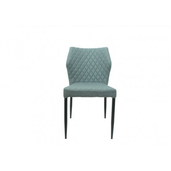 Chair for kitchen, cafe, bar Finiks metal black/chenille fabric light gray Eurodom Chair for kitchen, cafe, bar Finiks metal black/chenille fabric light gray Eurodom