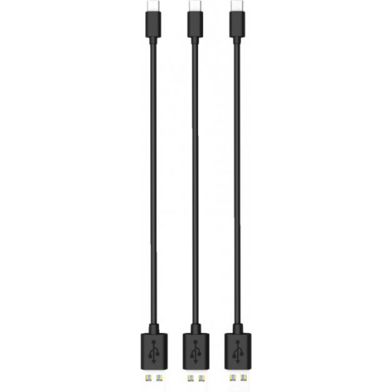 Timstool USB to microUSB cable 0.21 m 3 pcs Black (DC21-MU-BL) Timstool USB to microUSB cable 0.21 m 3 pcs Black (DC21-MU-BL)