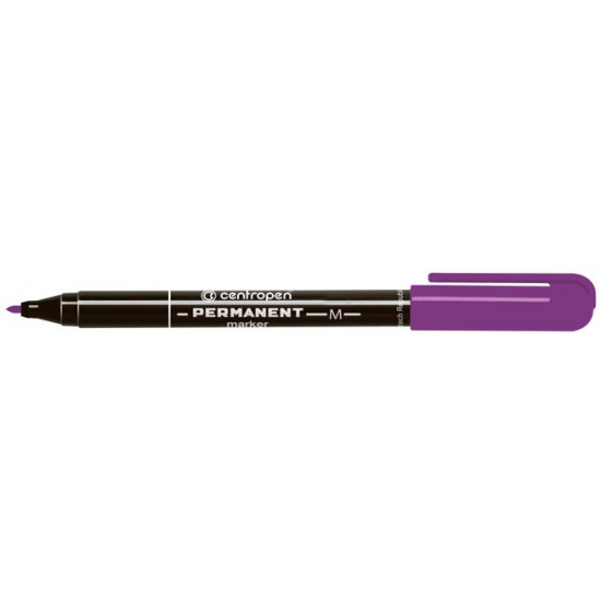 Set of permanent markers Centropen 1 mm 10 pcs Violet (2846/08) Set of permanent markers Centropen 1 mm 10 pcs Violet (2846/08)