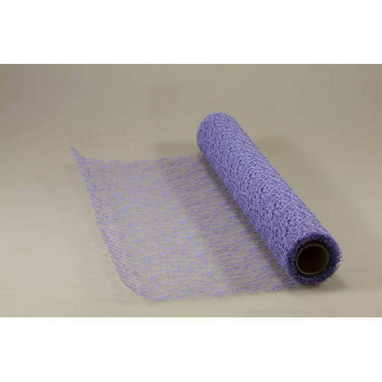 Jacquard mesh Unison purple 48x450cm (0815-28-17) Jacquard mesh Unison purple 48x450cm (0815-28-17)