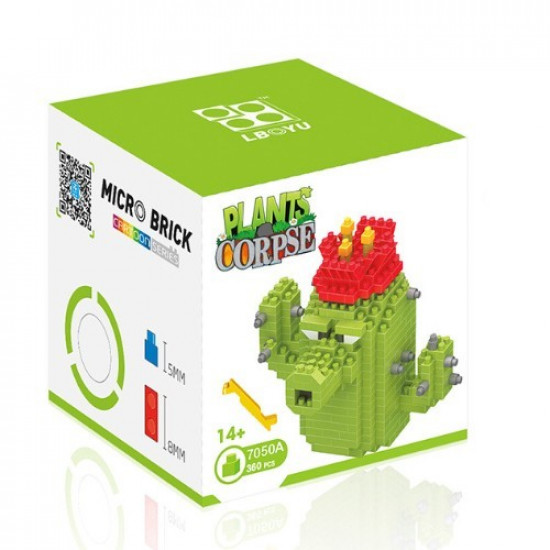 Constructor Plants vs Zombies Micro Brick Cactus Plants vs Zombies 360 parts Constructor Plants vs Zombies Micro Brick Cactus Plants vs Zombies 360 parts