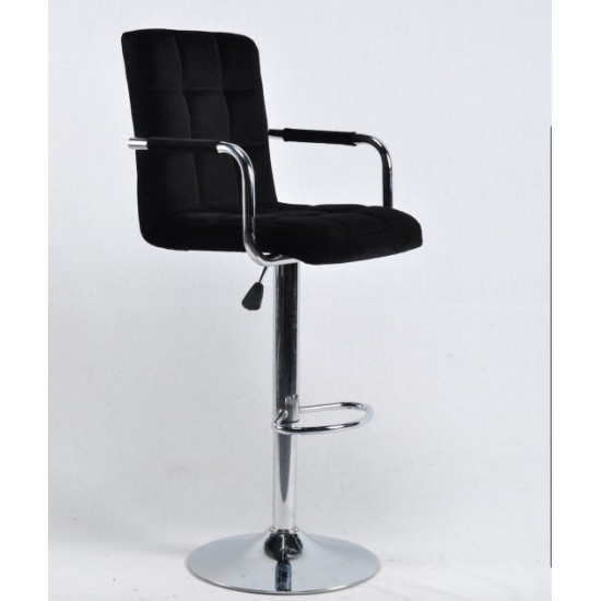 Bar chair Onder Mebli AUGUSTO - ARM B-T BLACK B-1011 BAR CH - BASE Bar chair Onder Mebli AUGUSTO - ARM B-T BLACK B-1011 BAR CH - BASE