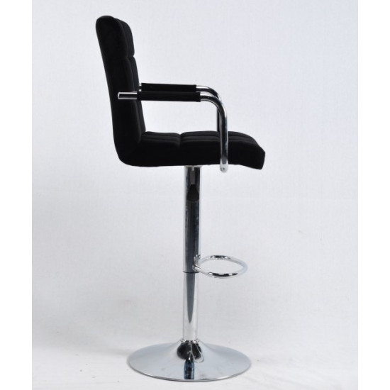 Bar chair Onder Mebli AUGUSTO - ARM B-T BLACK B-1011 BAR CH - BASE Bar chair Onder Mebli AUGUSTO - ARM B-T BLACK B-1011 BAR CH - BASE