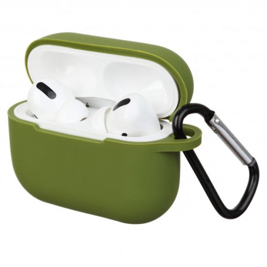 Хаки чехол для Airpods Pro Silicone Case Хаки чехол для Airpods Pro Silicone Case