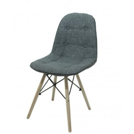 Стілець обідній Kashtan OZZY PP-625 Dark Grey Стілець обідній Kashtan OZZY PP-625 Dark Grey
