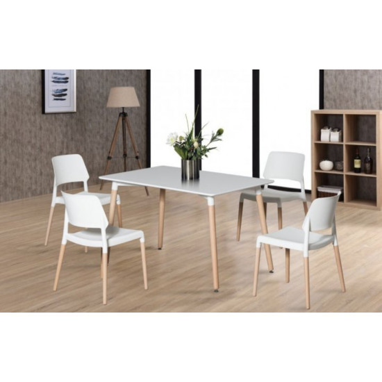 Dining chair Kashtan SUMMER White 8086 Dining chair Kashtan SUMMER White 8086