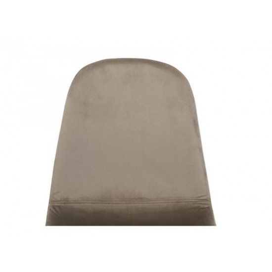 Chair with metal legs Vetro VT-M-10 corduroy cappuccino color Chair with metal legs Vetro VT-M-10 corduroy cappuccino color