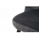 Chair with metal legs Vetro VT-M-12 corduroy color gray Chair with metal legs Vetro VT-M-12 corduroy color gray