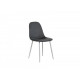 Chair with metal legs Vetro VT-M-10 corduroy color gray Chair with metal legs Vetro VT-M-10 corduroy color gray