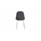 Chair with metal legs Vetro VT-M-10 corduroy color gray Chair with metal legs Vetro VT-M-10 corduroy color gray