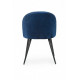 Chair with metal legs Vetro VT-M-12 corduroy sapphire color Chair with metal legs Vetro VT-M-12 corduroy sapphire color
