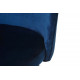 Chair with metal legs Vetro VT-M-12 corduroy sapphire color Chair with metal legs Vetro VT-M-12 corduroy sapphire color