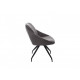Chair Vetro VT-R-65 swivel flock color gray Chair Vetro VT-R-65 swivel flock color gray