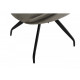 Chair Vetro VT-R-65 swivel flock color gray Chair Vetro VT-R-65 swivel flock color gray