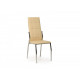 Chair with chrome legs Vetro VT-N-20-8 artificial leather, milky color Chair with chrome legs Vetro VT-N-20-8 artificial leather, milky color