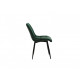 Chair with metal legs Vetro VT-N-46 corduroy, emerald color Chair with metal legs Vetro VT-N-46 corduroy, emerald color