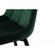 Chair with metal legs Vetro VT-N-46 corduroy, emerald color Chair with metal legs Vetro VT-N-46 corduroy, emerald color