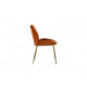 Chair with metal legs Vetro VT-M-32-3 corduroy copper color Chair with metal legs Vetro VT-M-32-3 corduroy copper color