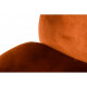 Chair with metal legs Vetro VT-M-32-3 corduroy copper color Chair with metal legs Vetro VT-M-32-3 corduroy copper color