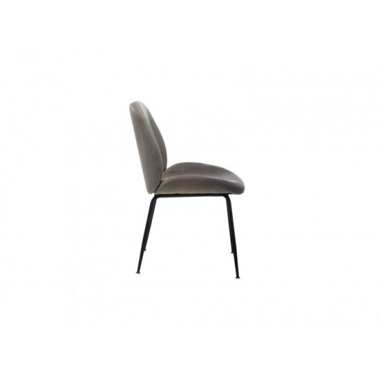 Chair with metal legs Vetro VT-M-32 corduroy, ash color Chair with metal legs Vetro VT-M-32 corduroy, ash color