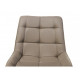 Chair with metal legs Vetro VT-N-45 artificial leather cappuccino color Chair with metal legs Vetro VT-N-45 artificial leather cappuccino color