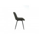 Chair with metal legs Vetro VT-N-45 artificial leather color gray Chair with metal legs Vetro VT-N-45 artificial leather color gray
