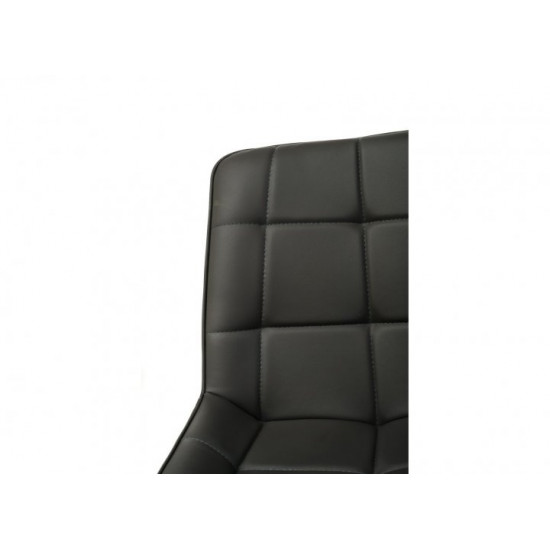 Chair with metal legs Vetro VT-N-45 artificial leather color gray Chair with metal legs Vetro VT-N-45 artificial leather color gray