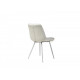 Chair with metal legs Vetro VT-N-45 artificial leather, white Chair with metal legs Vetro VT-N-45 artificial leather, white
