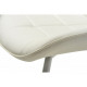 Chair with metal legs Vetro VT-N-45 artificial leather, white Chair with metal legs Vetro VT-N-45 artificial leather, white