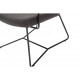 Chair with metal legs Vetro VT-M-80 fabric color mustard + gray Chair with metal legs Vetro VT-M-80 fabric color mustard + gray