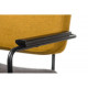 Chair with metal legs Vetro VT-M-80 fabric color mustard + gray Chair with metal legs Vetro VT-M-80 fabric color mustard + gray
