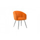 Chair with metal legs Vetro VT-M-60 matte corduroy copper color Chair with metal legs Vetro VT-M-60 matte corduroy copper color