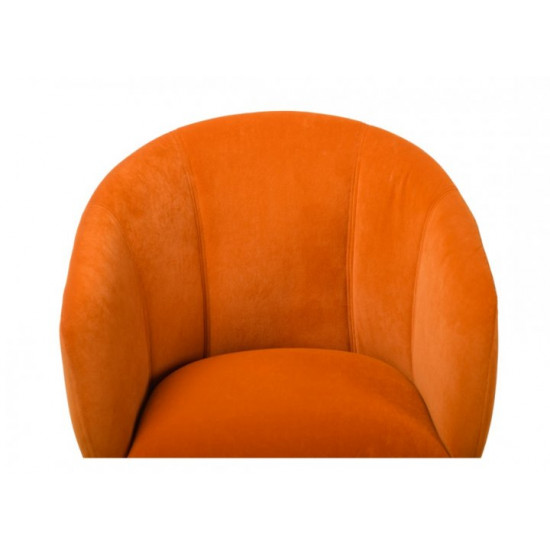 Chair with metal legs Vetro VT-M-60 matte corduroy copper color Chair with metal legs Vetro VT-M-60 matte corduroy copper color