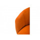 Chair with metal legs Vetro VT-M-60 matte corduroy copper color Chair with metal legs Vetro VT-M-60 matte corduroy copper color